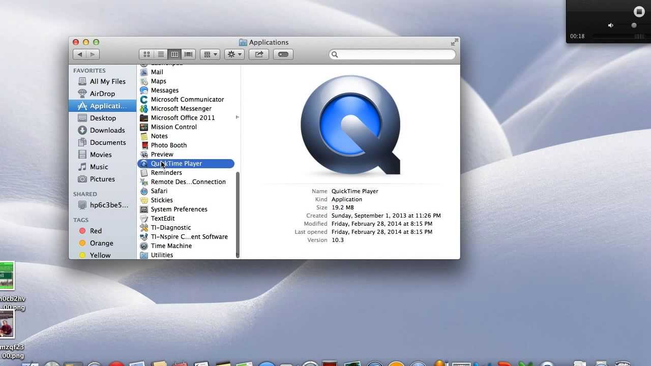 Quicktime For Mac 10.9 Download